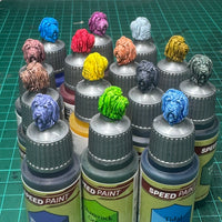 Shaggy Dog Paint Bottle Topper Swatch .STL