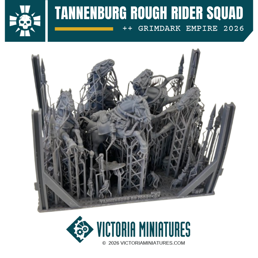 Tannenburg Rough Rider Squad Victoria Miniatures