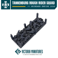 Tannenburg Rough Rider Squad Victoria Miniatures