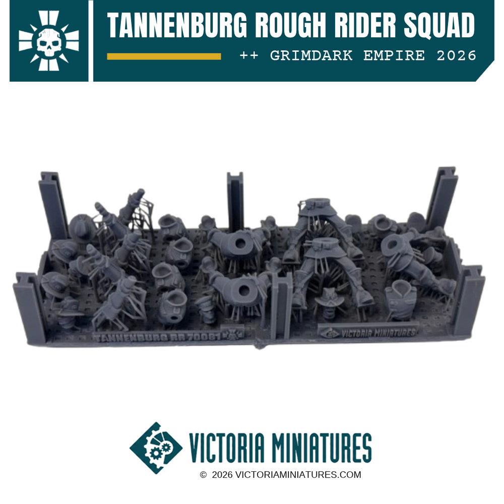 Tannenburg Rough Rider Squad Victoria Miniatures