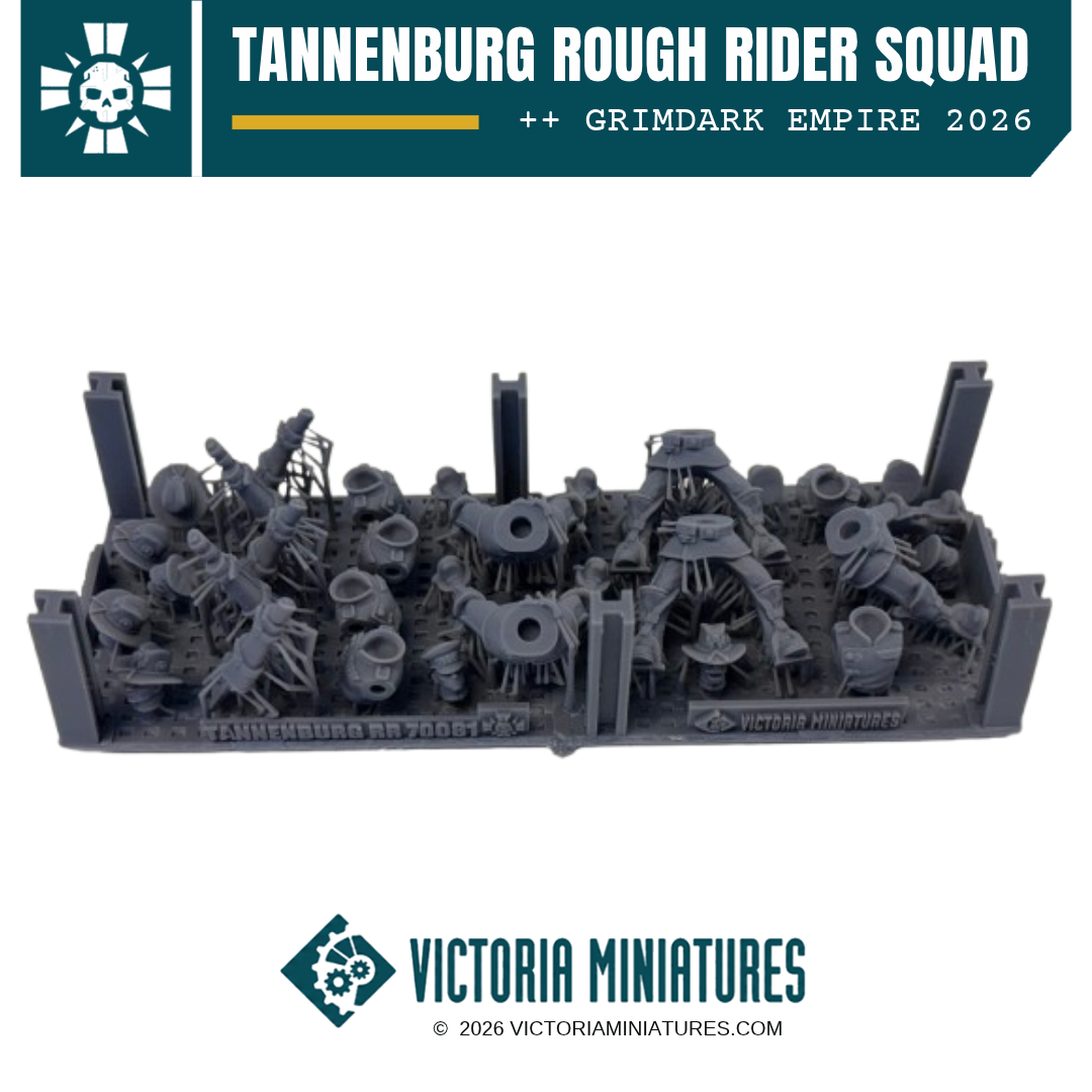 Tannenburg Rough Rider Squad Victoria Miniatures