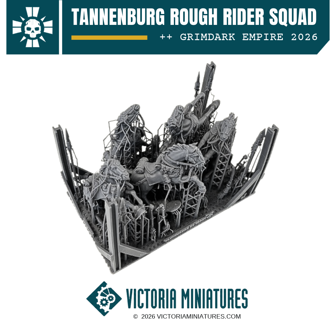 Tannenburg Rough Rider Squad Victoria Miniatures