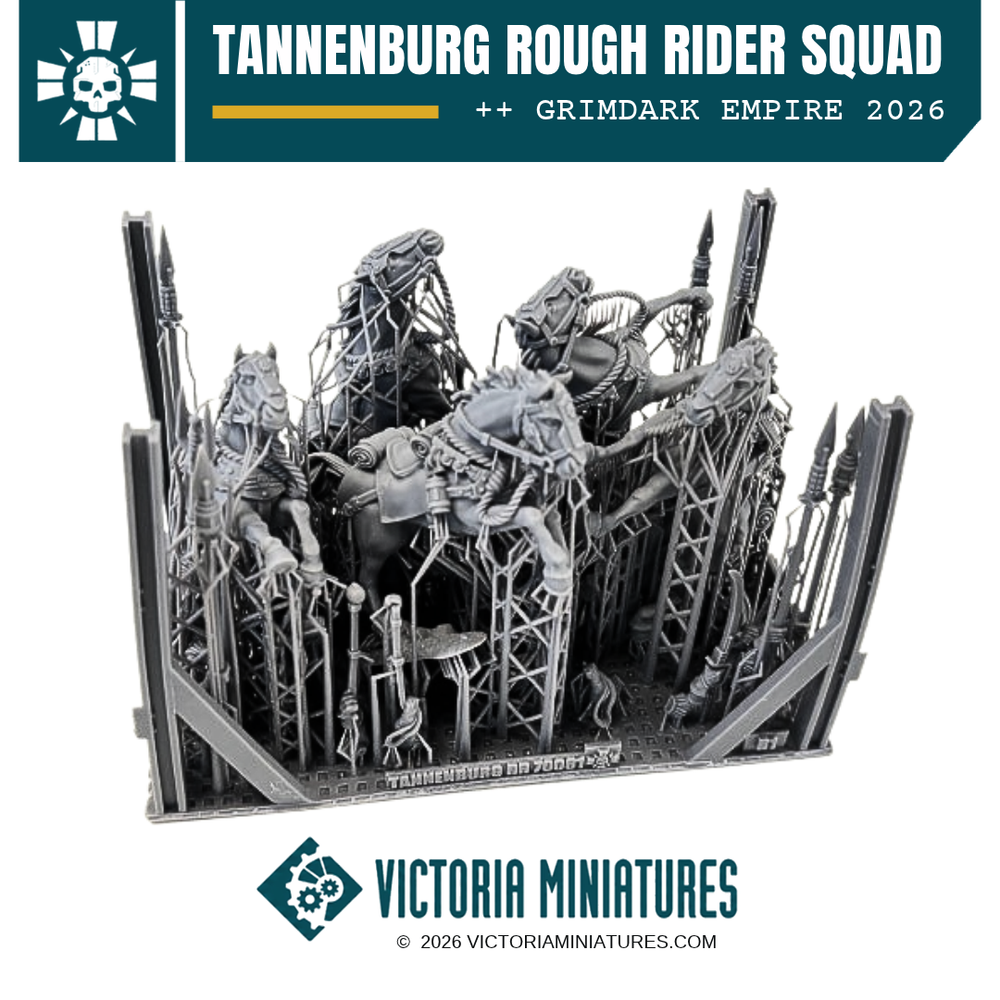 Tannenburg Rough Rider Squad Victoria Miniatures