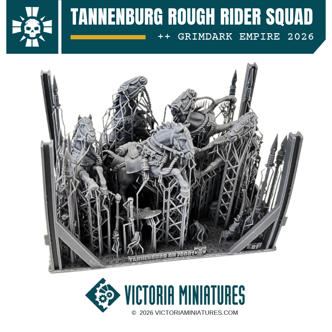 Tannenburg Rough Rider Squad Victoria Miniatures