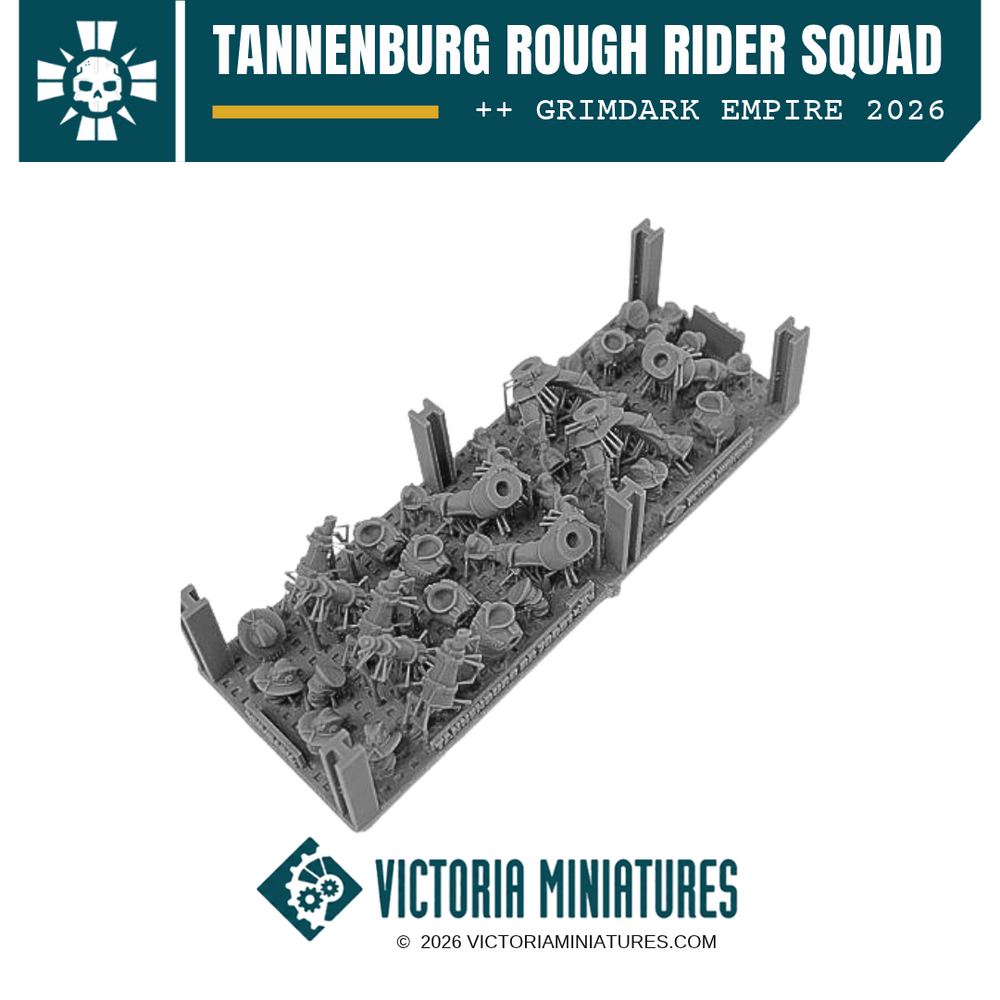Tannenburg Rough Rider Squad Victoria Miniatures