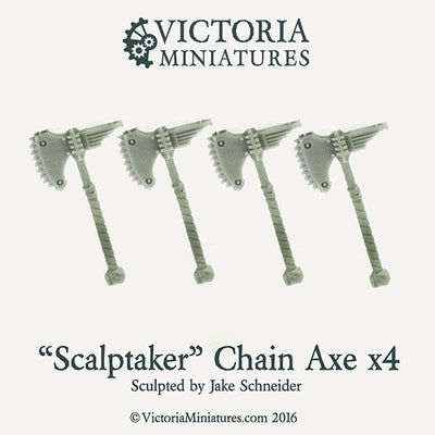 'Scalptaker' Chain Axe x4
