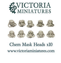 Chem Mask Heads x10