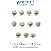 Arcadian Heads x10  (Male)