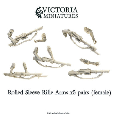 Female Rolled Sleeve Arms (5 pairs)