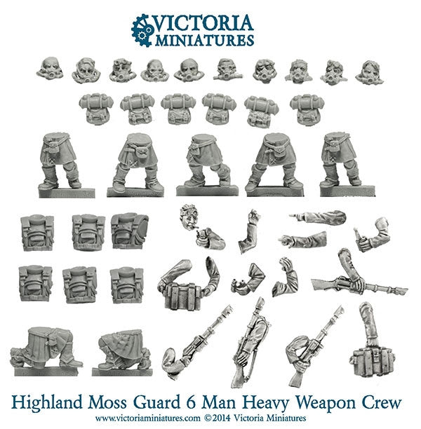 Highland Moss Guard Heavy Weapons Crew
