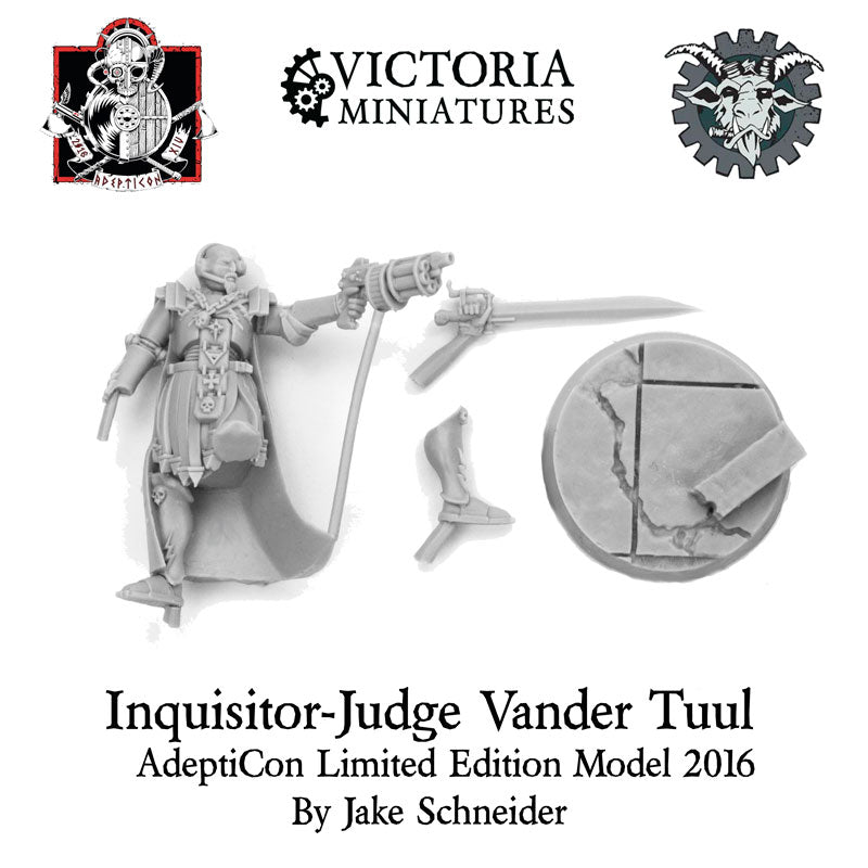 2016 AdeptiCon Limited Edition, Inquisitor-Judge Vander Tuul.