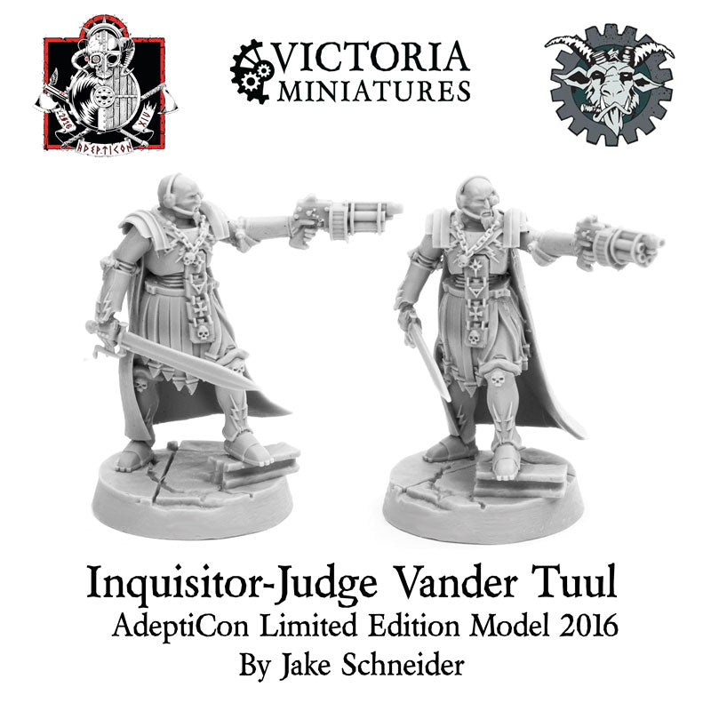 2016 AdeptiCon Limited Edition, Inquisitor-Judge Vander Tuul.