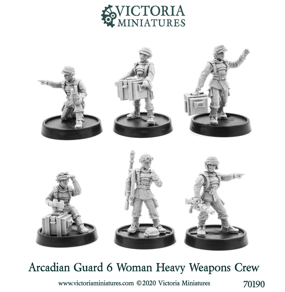 Arcadian Heavy Weapon Crew (Female)