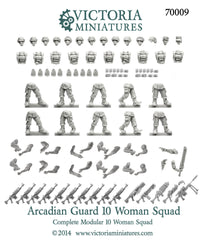 Arcadian Guard 10 Woman Squad.