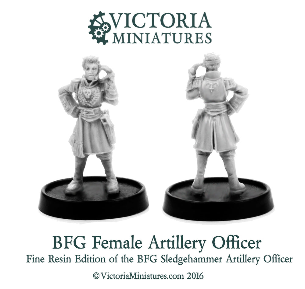 BFG Artillery Officer (Resin)