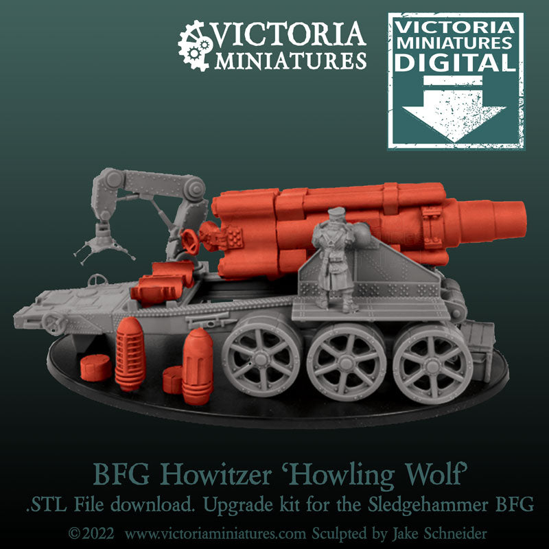 Sledgehammer BFG Howitzer Upgrade .STL