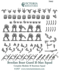 Broolian Beast Guard 10 Man Squad.