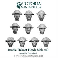 Brodie Helmet Heads Male x10
