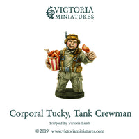 Corporal Tucky, Tank Crewman.