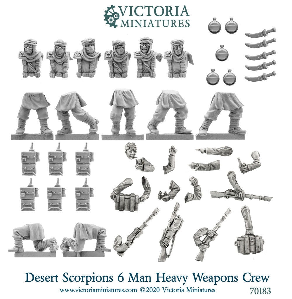Desert Scorpions Heavy Weapons Crew