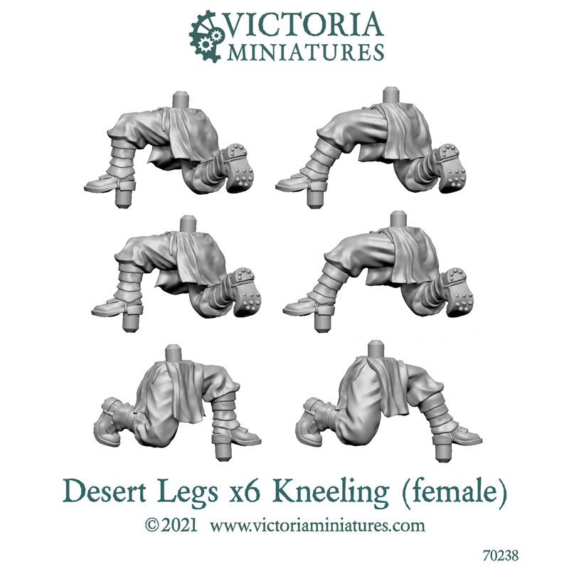 Desert Legs Kneeling x6  (Female)