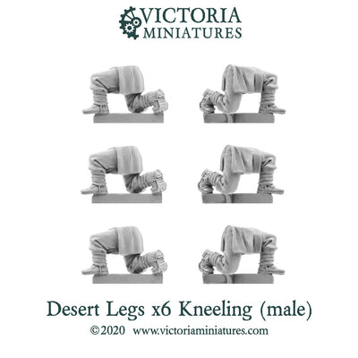 Desert Legs x6 Kneeling  (Male)