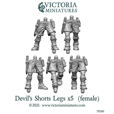 Devil's Shorts Legs x5  (Female)