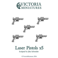 Laser Pistols x5