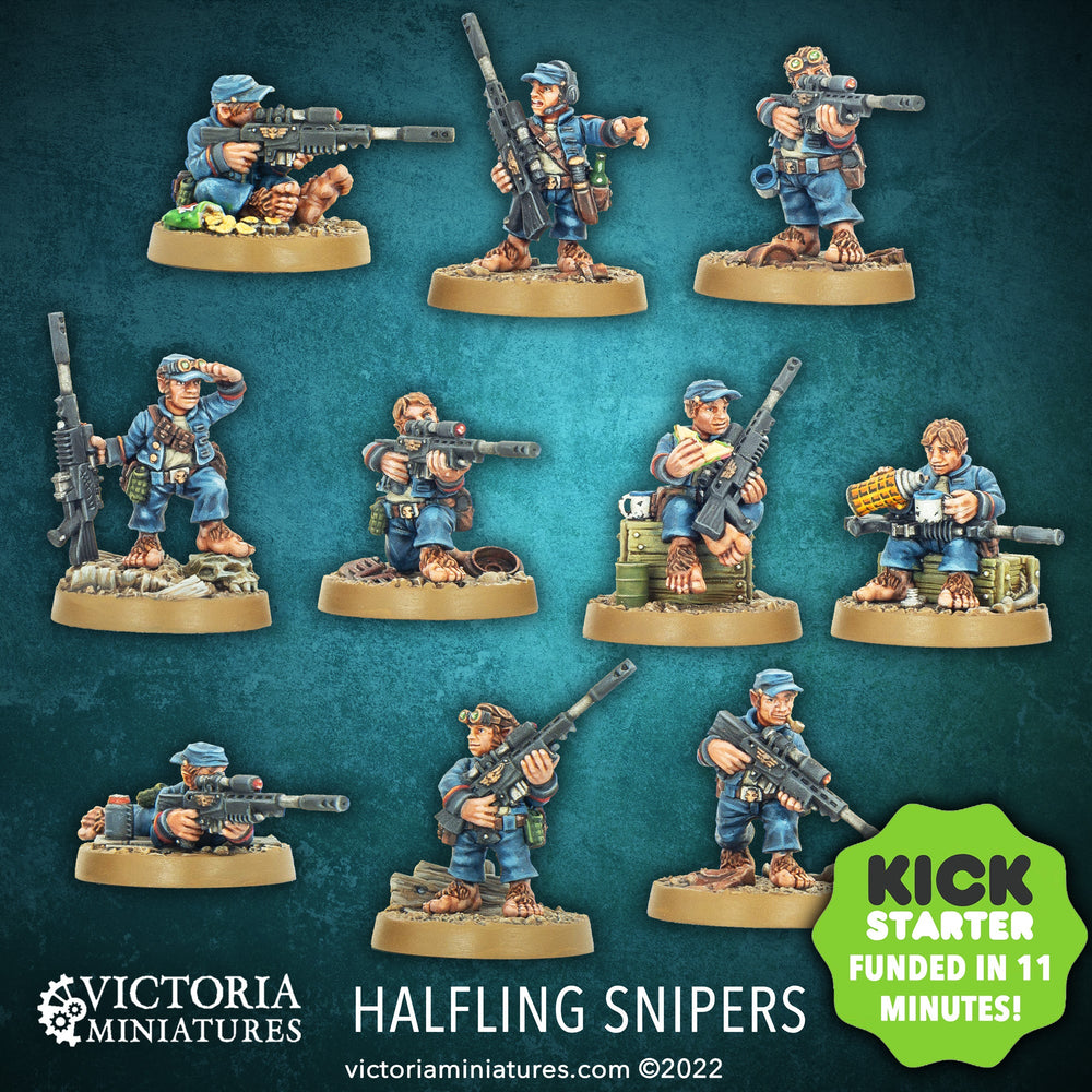 Halfling Snipers 10 Man Squad