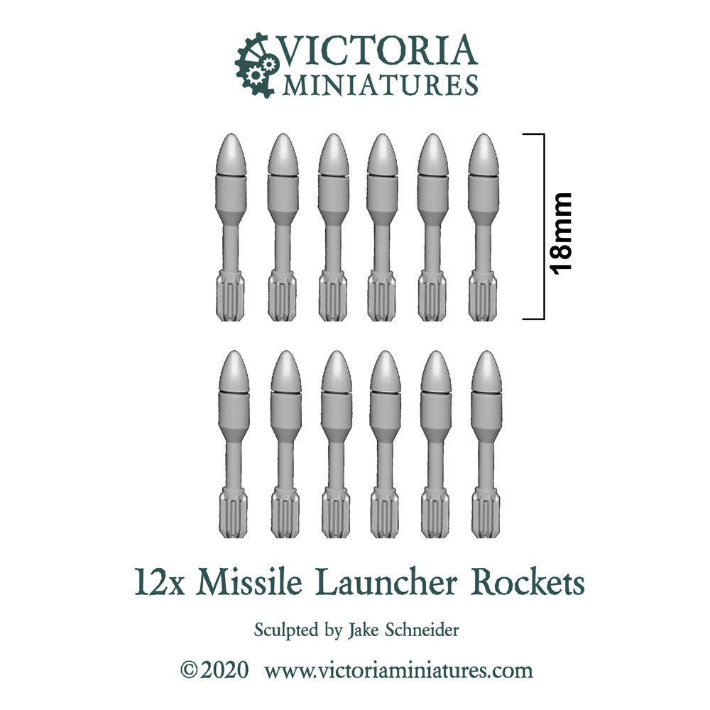 Missile Launcher Rockets x12