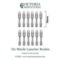 Missile Launcher Rockets x12