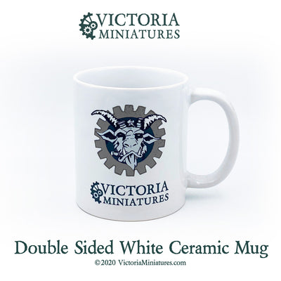Torgo White Ceramic Mug