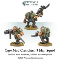 Ogre Mud Crunchers. 3 Man Squad