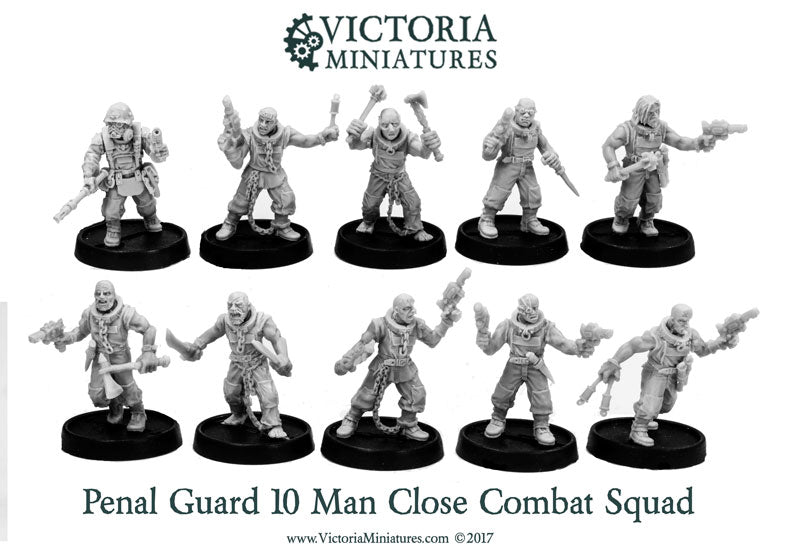 Penal Guard 10 Man Close Combat Squad