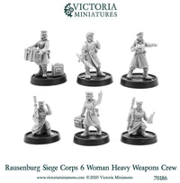 Rausenburg Siege Corps Heavy Weapons Crew (female)