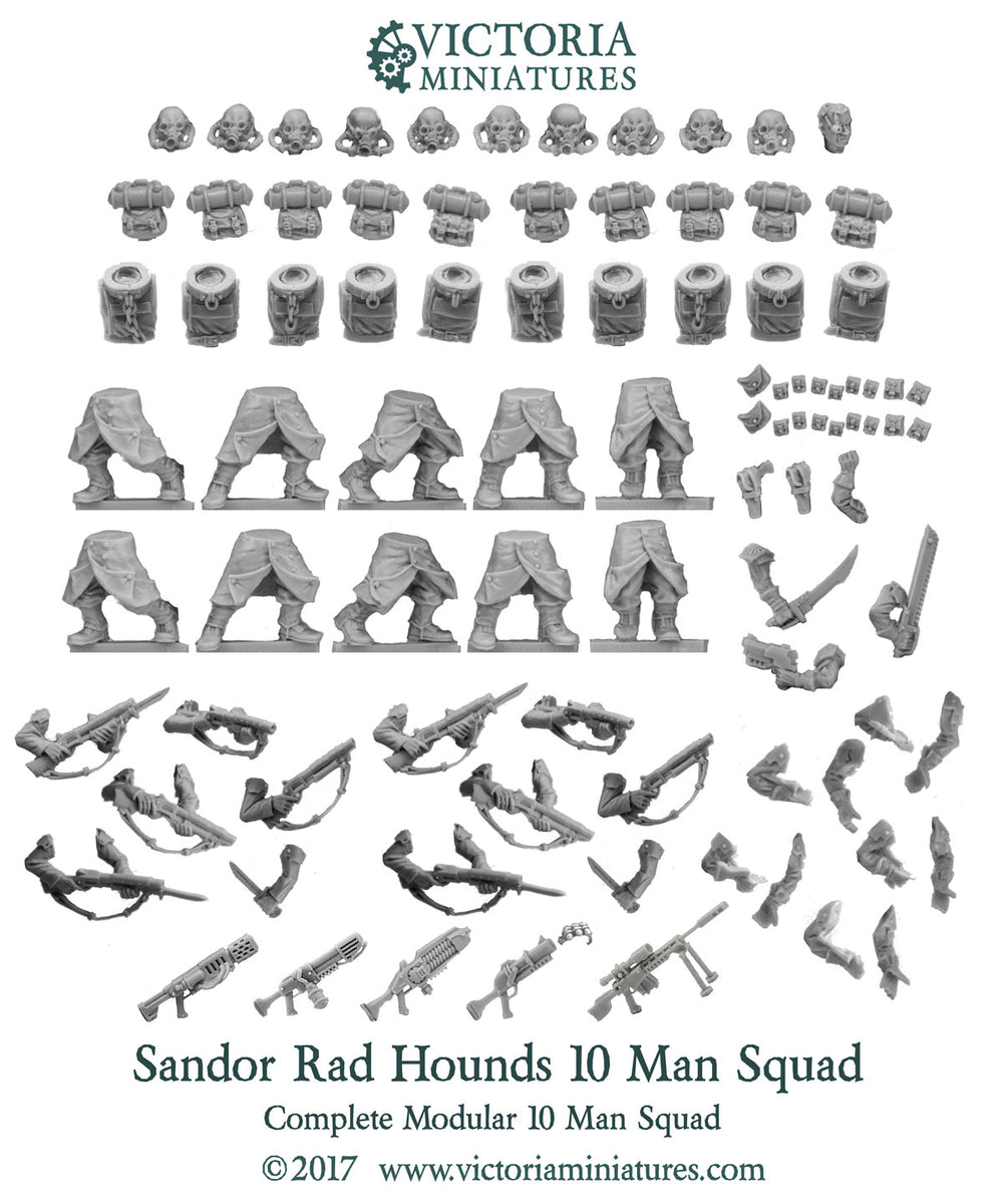 Sandor Rad Hounds 10 Man Squad