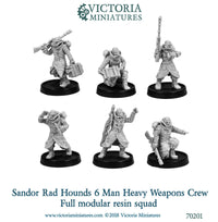 Sandor Rad Hounds Heavy Weapons Crew