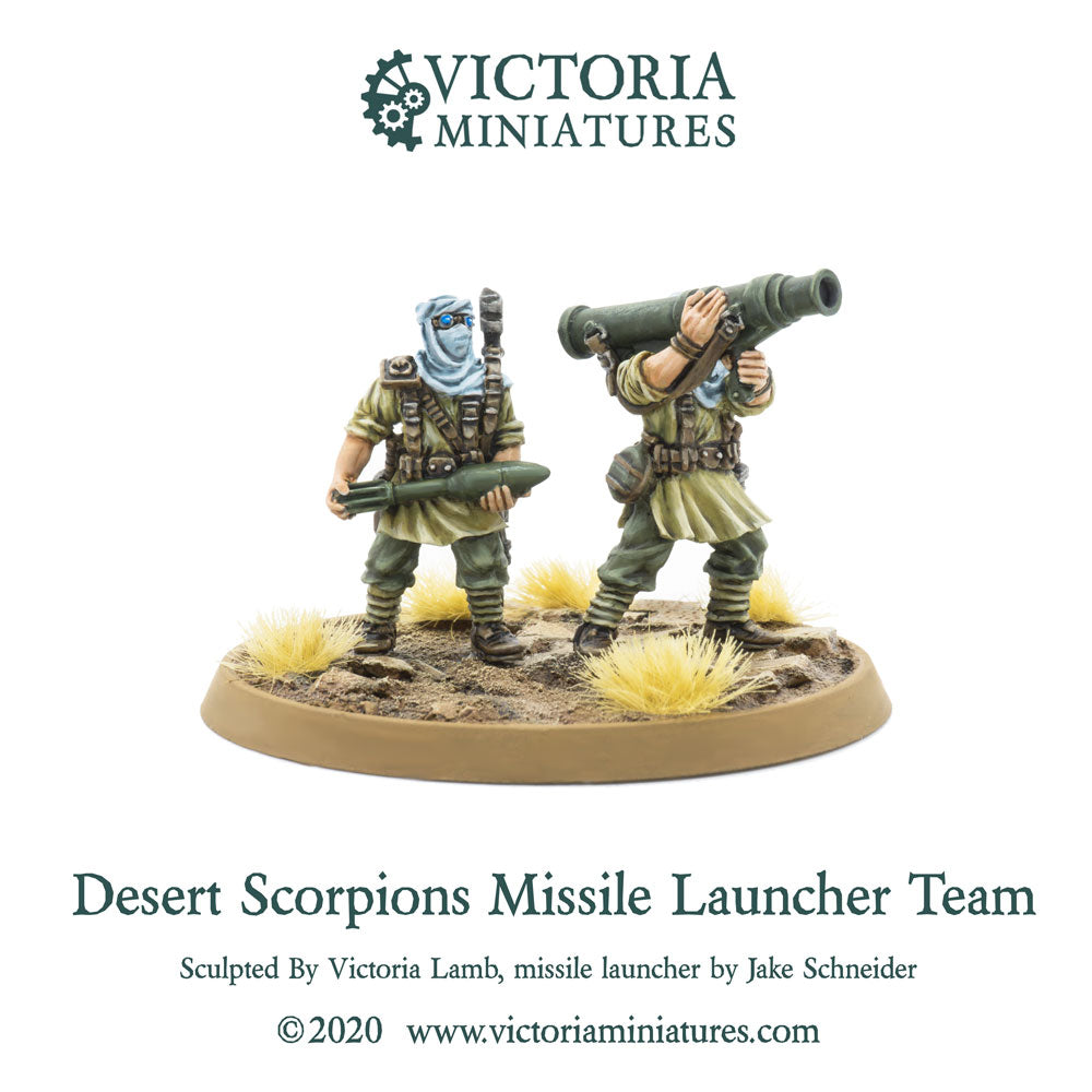 Desert Scorpions Missile Launcher Team