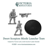 Desert Scorpions Missile Launcher Team