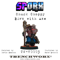 Chuck Choppy Orc with Axe
