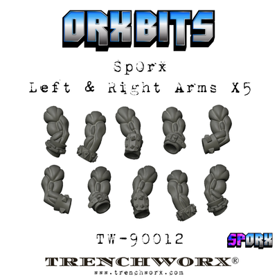 SpOrx Left & Right Arms (X5)
