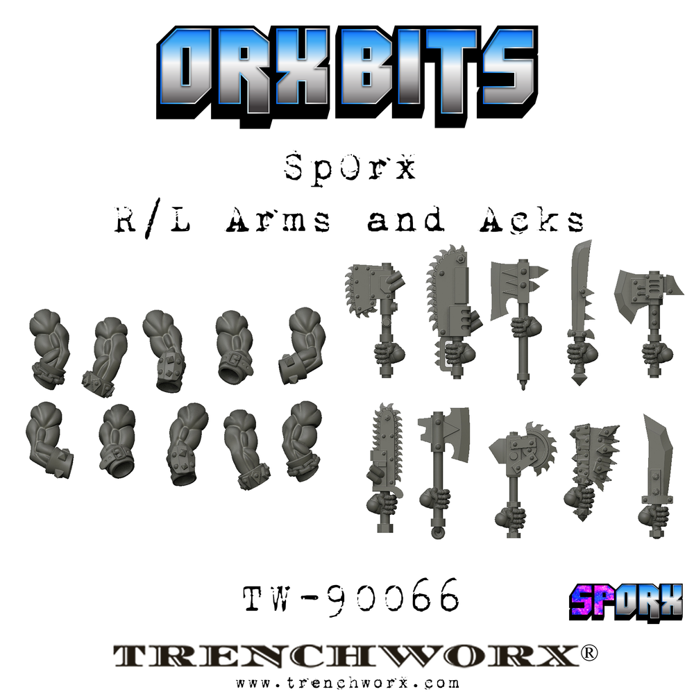 SpOrx Left & Right Arms & Acks