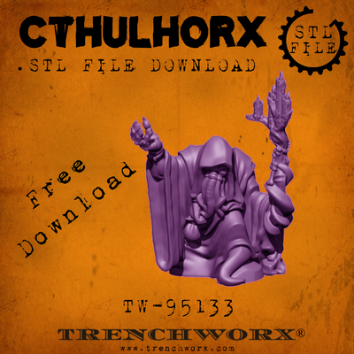 FREE! CthulhOrx Orc Mutant .STL Download