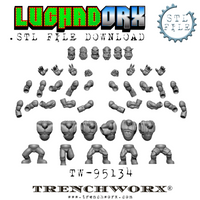 LuchaDOrx Orc Wrestlers .STL Download