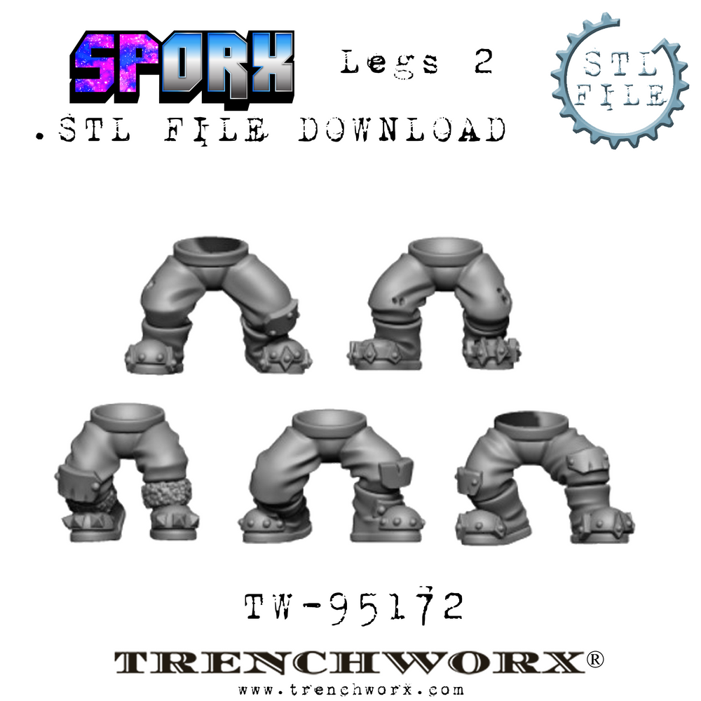 SpOrx Orc Army Battle Bundle .STL Download