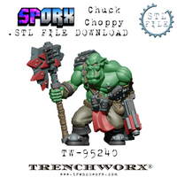 Chuck Choppy Orc .STL Download