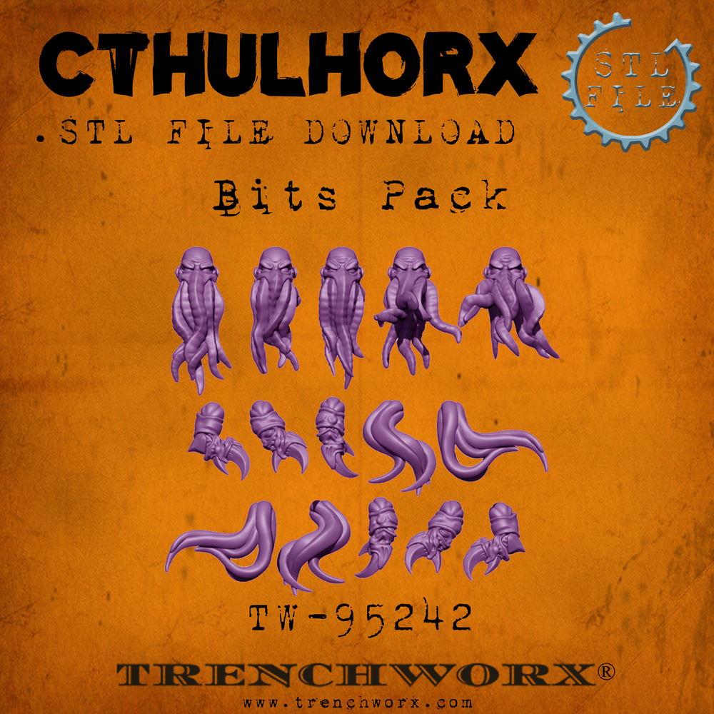 CthulhOrx Bits Pack .STL Download