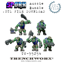SpOrx Orc Aussie Bundle .STL Download
