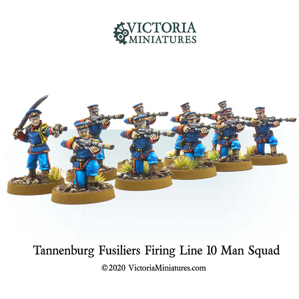 Tannenburg Fusiliers 10 Man Firing Line Squad