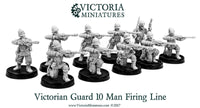Victorian Guard 10 Man Firing Line Squad.